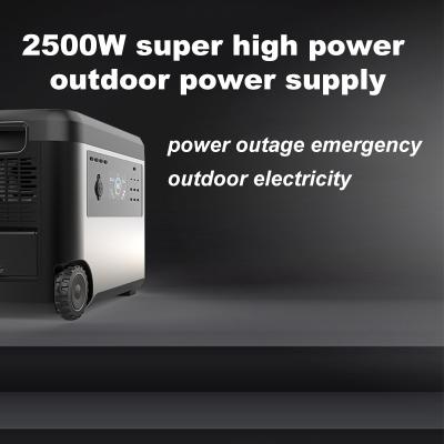 China het kamperen van 3000w 2400w het krachtcentrale tragbare kraftwerk leven/cn 1000 de mariene zonnekrachtcentrale van 22500mah 220v 24v Te koop