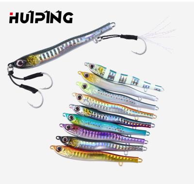 China ABS Plastic Fishing Lures 30g 40g 60g Best Casting Long Sinking Switch Lure Metal Bait Rig Artificial Hard Bait Lead Fishing Lure for sale