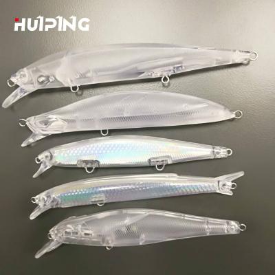 China ABS Plastic Fishing Lures Minnow Jerkbait Catch Minnow Jerkbait Wholesale Unpainted Empty Plastic Minnow Fish Hard Bait Baits for sale