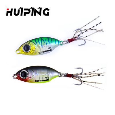 China Artificial Lead Jig Blade 10g 15g Fishing Lure Groundbait Spangle Slow Building Blade for sale