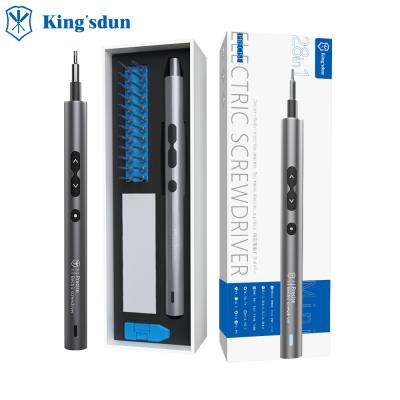 China New Kingsdun 28 in1 Electric Screwdriver Set of Mobile Phones Computer Repair, Electric Impact Screwdriver for PC, Mobile Phones, Cameras for sale