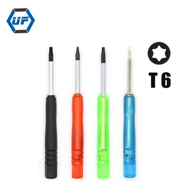 China Short Lead Time Handle Mini Torx T6 Plastic Screwdriver For xbox Mobile Phone Repair for sale