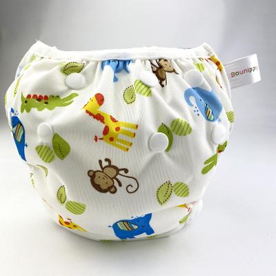 China Wholesale Printed Cloth Diaper Baby Swim Pants Bounippy Cloth Diapers Reusable Eco-Friendly Baby Diapers for sale