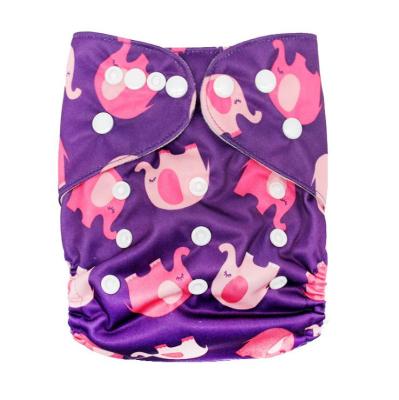 China Bounippy Baby Cloth Printed Wholesale Organic Bamboo Cloth Diaper New for sale