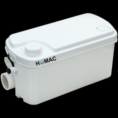 China Compact Family Homes HOMAC Pro Mini Shower Bathroom And Pour Sewage Mini Pump for sale