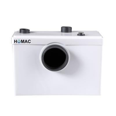 China HOMAC 75 Family Homes Sanitary Sewage Maceration Pump for Toilet Washing Machine for sale