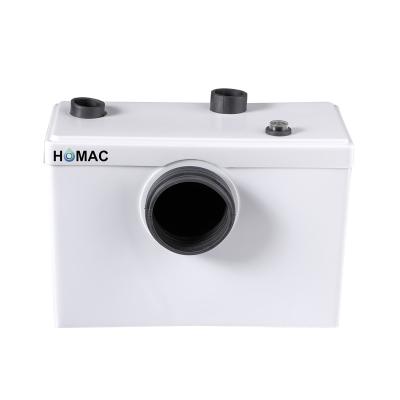 China HOMAC 75 Family Homes Basement 600W Waster Water Macerator Sanitary Toilet Pump for sale