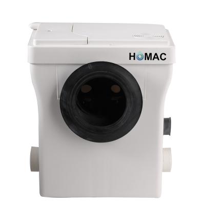 China HOMAC 400-S Family Homes Wc Silent Compact Sanitary Lifting Macerator Pump for sale