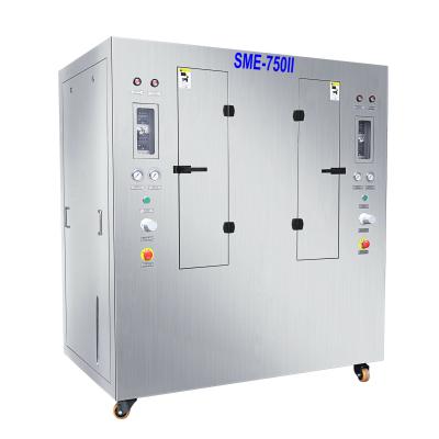 China Limpiador automático de limpieza de la plantilla de la máquina SME-750II 40L de la plantilla neumática del alcohol IPA en venta