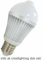 China 6W LED light bulb 2200k-3500k more than 50,000 hours AC100-240V 50-60Hz body induction for sale