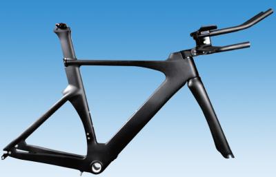 China 52cm 54cm 56cm Aerodynamic Carbon Time Trial Bike Frame HT-T376 for sale