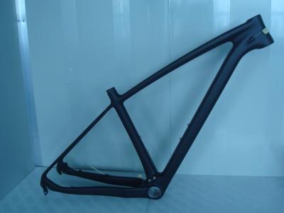 China Carbon Super Light Hardtail Mountain Frame 29er with Open or Thru-axle Hangers HT-M256 for sale