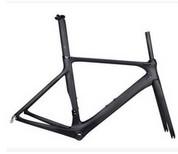 China Disc-brake Stiffness Carbon Fixed Gear Frame 1200g HT-FM202 for sale