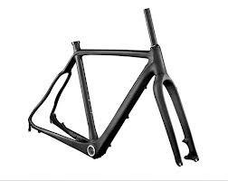 China Matte / Gloss Finish Carbon Cyclocross Frame Set with Canti-brake System / Disc System HT-FM286 for sale