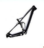 China Matte or Gloss Finish Carbon Fat Bike Frame with Suspension Fork for sale