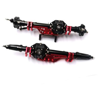 China RC Model KYX Wrai Rise RR10 90048 Metal Axial Ghost Axial Front And Rear Axle Assembly Total Length 272mm for sale