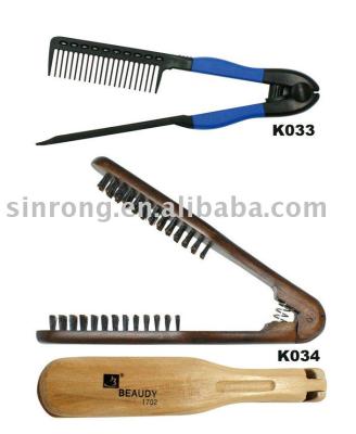 China Hot Selling Cushion Hair Straightening Comb/Brush for sale