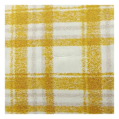 China Factory Stock QUICK DRY Lot Custom Design Printing Yellow Fabric for sale