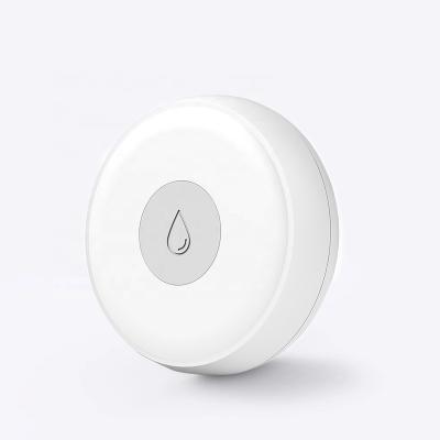 China Home Automation IoT Tuya Zigbee Water Leakage Sensor Detector For Home Security Sensor Alarm System Water Leak Soak Sensor for sale