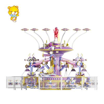 China Other Amusement Park Product Child Ride Large Shopping Mall Equipment Flying Spinning Chair for sale