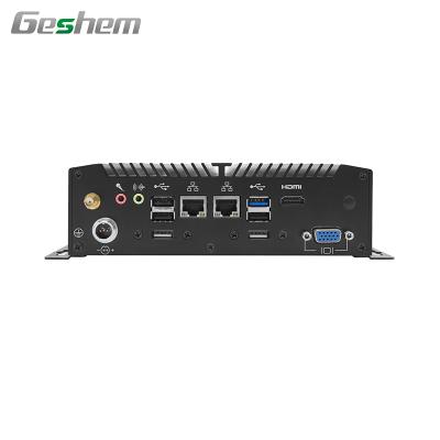 China Fanless Dual Lan Display J1900 3855 Mini Industrial Application PC 3865 i3 i5 i7 Mini Industrial PC for sale