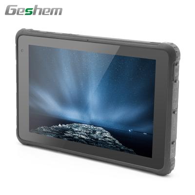 China 2021 Hot Sale Big Battery Ip67 Dustproof Waterproof Rugged 10 Inch Windows Tablet RFID Reader for sale