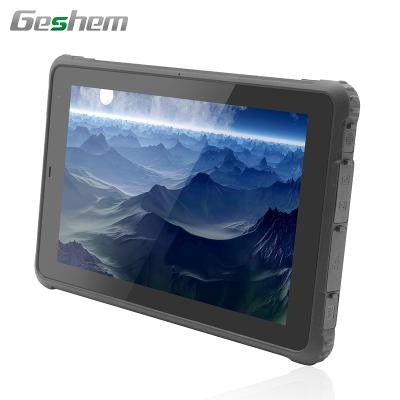 China 10.1 Inch High Frequency RFID/UFH RFID/NFC/2D/CAN/FingerPrint Option PC Waterproof Industrial Touch Screen Panel Android Rugged Tablet for sale