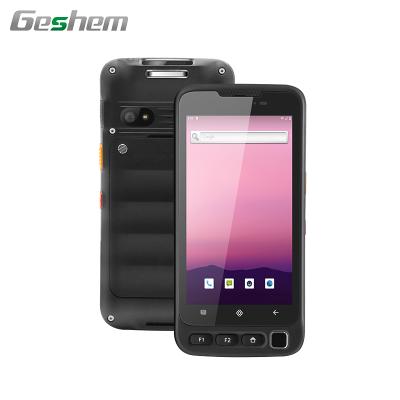 China Android 9.0 IP67 4G Wifi BT GPS Handheld Computer Factory Price Cheap Rugged Handheld Computer 1D Camera 1D Barcode Scanner PDA for sale