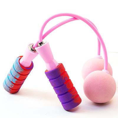 China Wireless ordless Speed ​​Home Fitness PVC Jump Rope Weight Loss Jump Ropes With Weighted Ball for sale