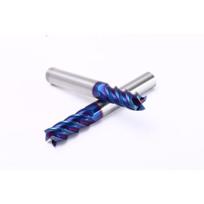 China Best Quality Carbide Mill Tungsten Flat End Mills HRC65 CNC Machining End Mill for sale