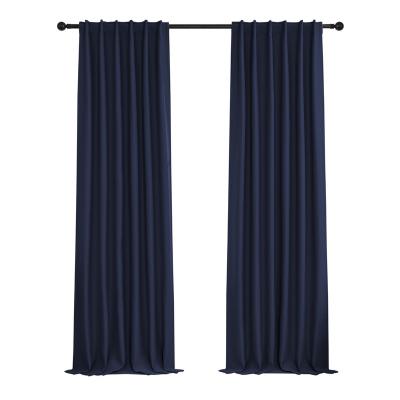 China Purplish Blue Shade Curtains Shade Curtains Premium Fabrics Feel Soft And Heavy Suitable For High End Thermal Curtains In Living Room Office for sale