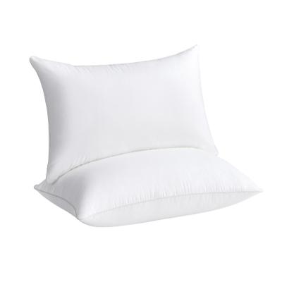 China Antistatic Down Alternative Bed Pillows, Back Sleeper Pillow For Neck And Shoulder Support, Soft Fluffy Hotel Pillows Wholesale for sale