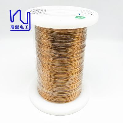 China Motor Winding 0.25mm Grade *36 180 Stranded Copper Wire PI Mylar Film Cover Profiled Litz Wire for sale