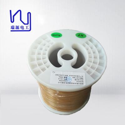 China Relays / Transformer / Solenoids Winding CLASS B/F Litz Triple Insulated Stranded Enameled Twisted Copper Wire 0.3x7 For Computer for sale