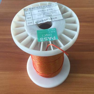 China High Voltage Transformer / High Frequency Inductors Colored 5500V litz high voltage taped wire similar to FIW for sale