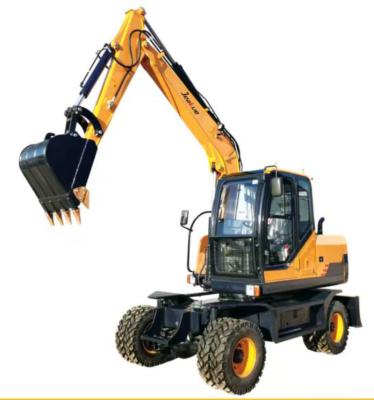 China Building Material Shops Hot Sale Four Wheel Drive Hydraulic Excavator for sale