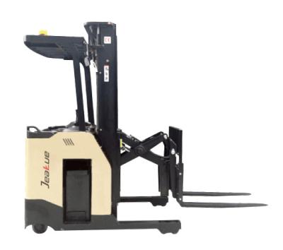 China Electric Lifting Forklift Truck Height Reach Up To 2m Hotels 1.5T Position Reach for sale