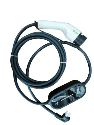 China 7KW 32A Portable AC EV Ladegerät Überspannungsschutz Portable EV Fast Charger zu verkaufen