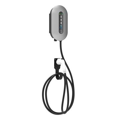 Chine 21KW 32A Commercial AC EV Charger Support de carte de crédit monté sur le mur à vendre