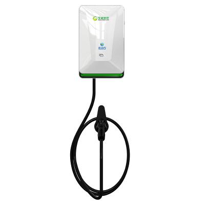 China 220V 7kw Home EV Charger AC Charging Stack Ondersteunend Offline APPLET Reservering Charging Te koop