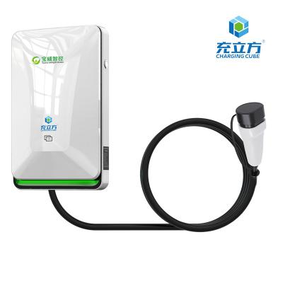 China RUIVANDA EV Wallbox Charging Station Type 2 32a 3 Phase 7kw 22kw for sale