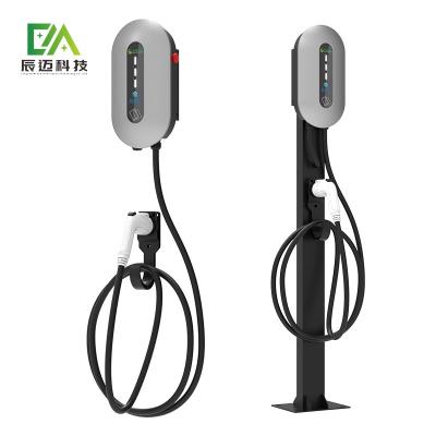 China Estación de carga de caja de pared de EV de pantalla LCD Estación de carga de Tesla EV de tres fases AC400V en venta