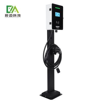 China Smart AC Home EV Charger 16A Tipo 2 Carregador de Carro Elétrico Wallbox Padrão Europeu à venda