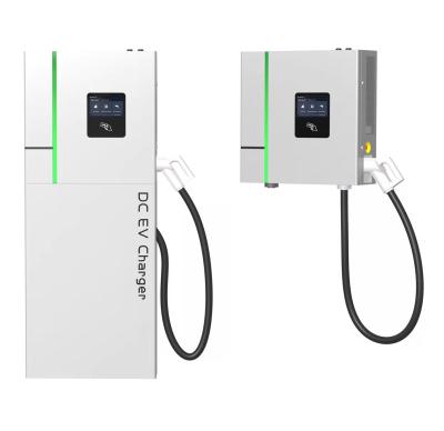 China High Efficiency 30kw 40kw DC Charger For Electric Car Support  Ocpp CCS2 GB/T for sale