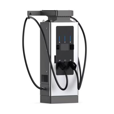 China 60kW Floor Mounted EV Charger Station High Power Modular Design for sale