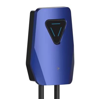 China Wall Mounted 7kw Type 2 EV Charger Electric Vehicle Charging Station CE Certified for sale