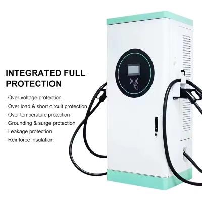 中国 60kW 80kW 90kW 120kW 150kW DC急速充電器 OCPP GB/T CCS充電ステーション 販売のため