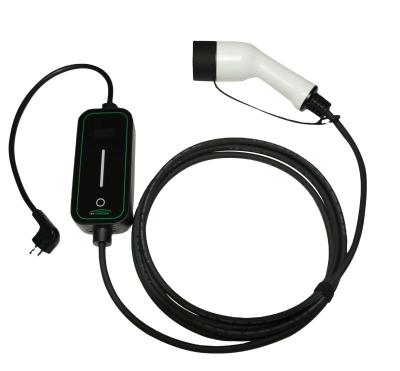 China 16A 3.5Kw Type 2 Portable DC EV Charger With Screen Adjustable for sale