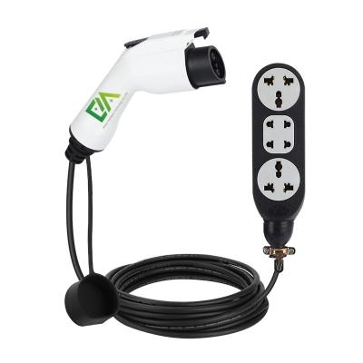 Chine Cable de charge portable de type 2 type 1 3,5 kW 16A 5m Pour appareil électroménager à vendre