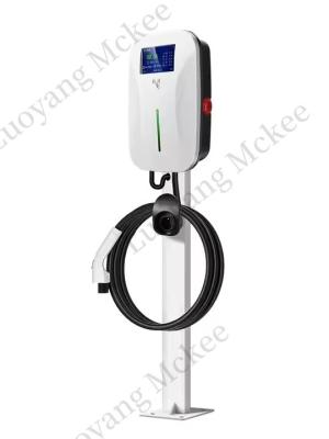 China Wall-mounted Fast Ev Charging Stations 7kw 11kw 22kw Smart Ev Charger 32a Type 2 Wallbox for Home Electric Vehicle Ev Charger for sale